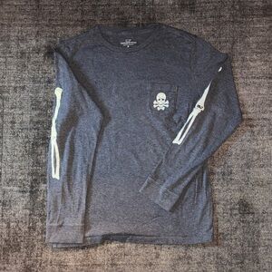 Boy’s Vineyard Vines Skeleton Graphic Tee - Glow in the Dark!